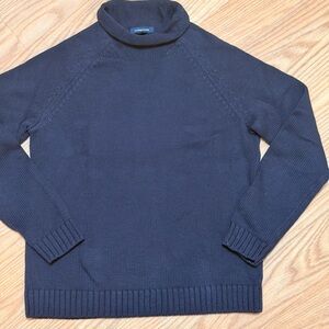 Lands' End womens Navy Sweater